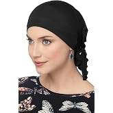 Cardani Easy On Pre Tied Head Scarf Bamboo Viscose Ready Tie Scarves