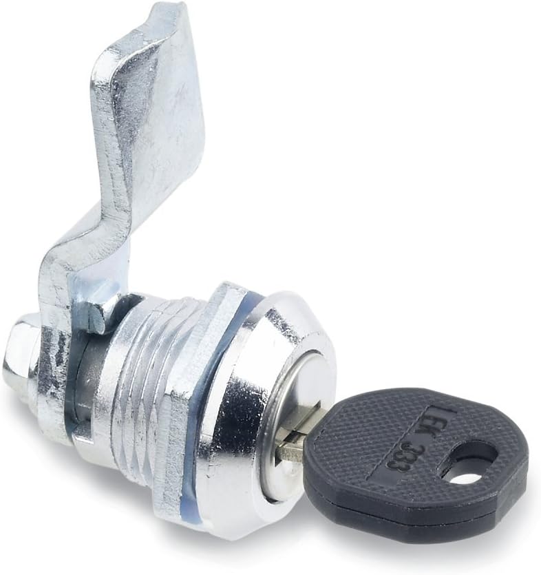 Ganter Normelemente Locks with Cylinder Key - GN 115-SC-32, Operated With Key, Riegelabstand A: 32mm