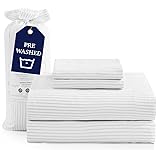 Casa Platino Split King Sheets, Pre-Washed Soft