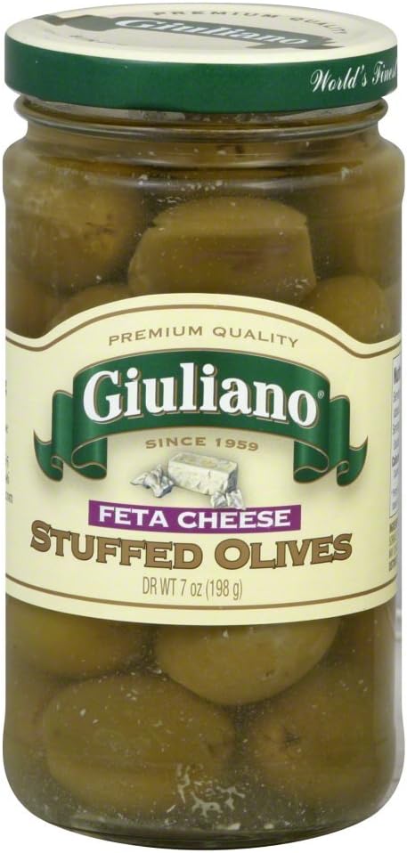 Giuliano Feta Cheese Stuffed Olives - 7 oz