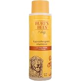 Burts Bees for Pets Hypoallergenic Dog Shampoo, Shea Butter Honey, 16 Fl Oz | Suitable for dogs with allergies, fragrance-free formula, 95% natural origin, sensitive skin and coat
