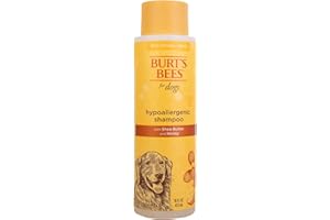 Burt's Bees for Pets Hypoallergenic Shampoo for Dogs with Shea Butter and Honey, 95% Natural Origin Formulas, Shampoo for Sensitive Dogs - Gentle Dog Shampoo, 16 oz