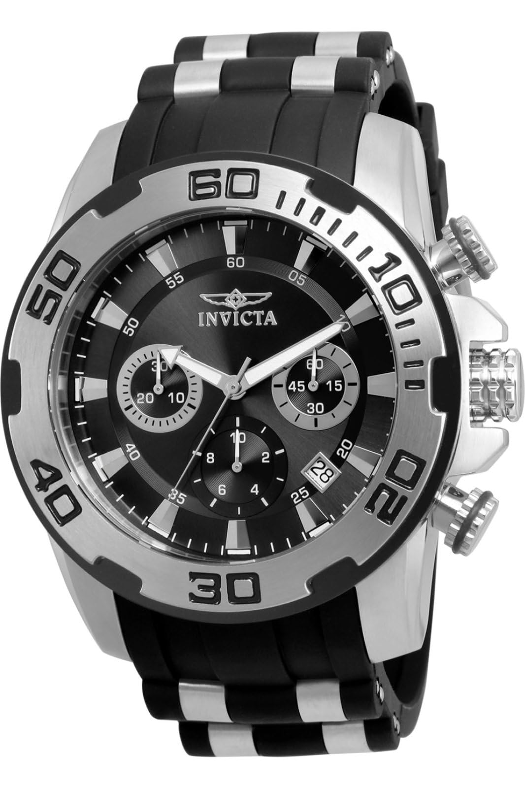 Invicta 22311 Pro Diver Reloj analógico de cuarzo de dos tonos para hombre