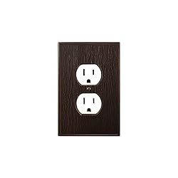 Questech Decor Single Duplex Electrical Outlet