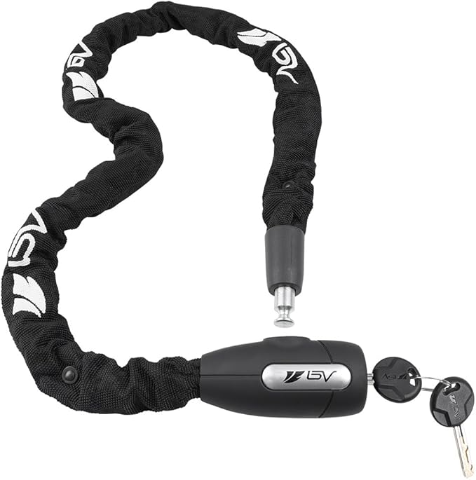 BV Bike Chain Lock with Two Keys 43" Long with 6 mm 4