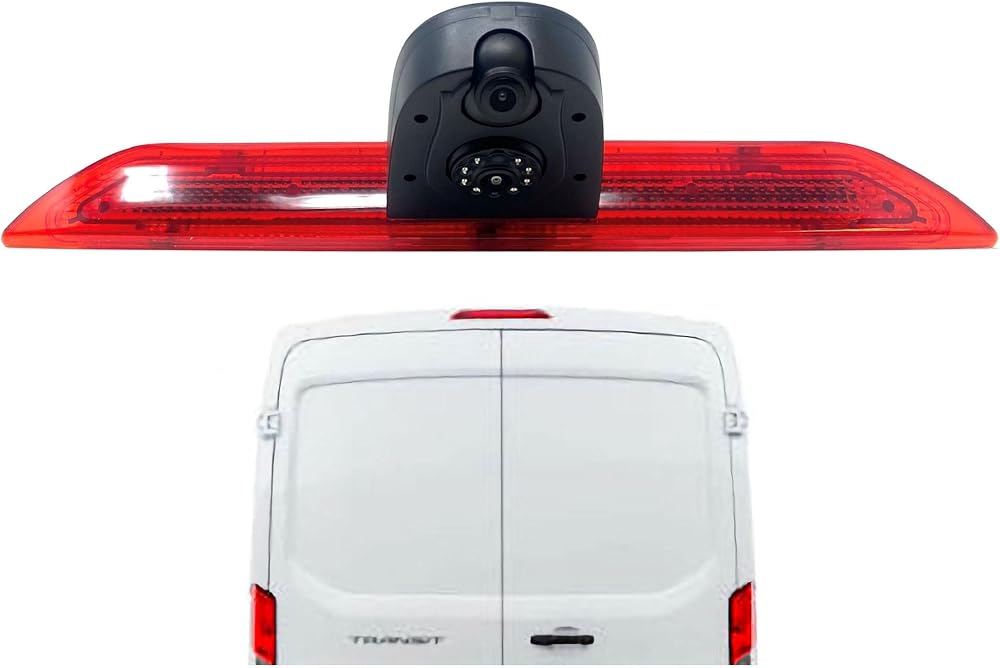 Dolphin Automotive Dual Reversing Camera Ford Transit Van 2014 Onwards