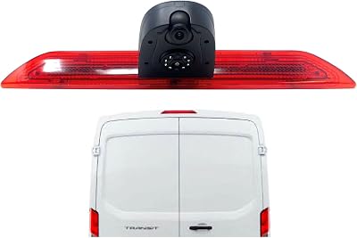 Dolphin Automotive Dual Reversing Camera Ford Transit Van 2014 Onwards