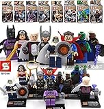 8pcs Super Heroes Avengers wonder woman batman deadpool Taskmaster Building Block Minifigures Kids Toy Compatible With Lego