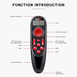havcybin HOTRC DS-600 6CH 2.4GHz RC Transmitter and