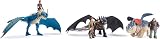 Dreamworks Dragons Deadly Nadder & Astrid Action Figures Viking Rider Duo view 9