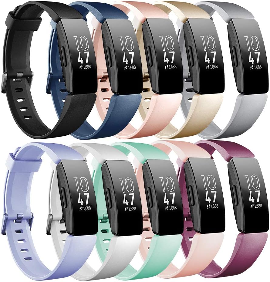 Tkasing Compatible with Fitbit Inspire HR Bands/Fitbit Inspire Bands,Patterned Bands Strap Accessories Replacement Band for Inspire/Inspire HR Fitness Tracker