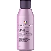Pureology Hydrate Conditioner - For Dry or Color Treated Hair, Nourishing Conditioner to Restore Moisture and Seal in Hydration, Vegan
