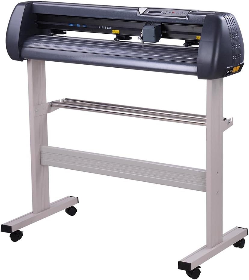 34 in Vinyl Cutter Cutting Plotter Machine Backlight LCD Display Screen,US Delivery