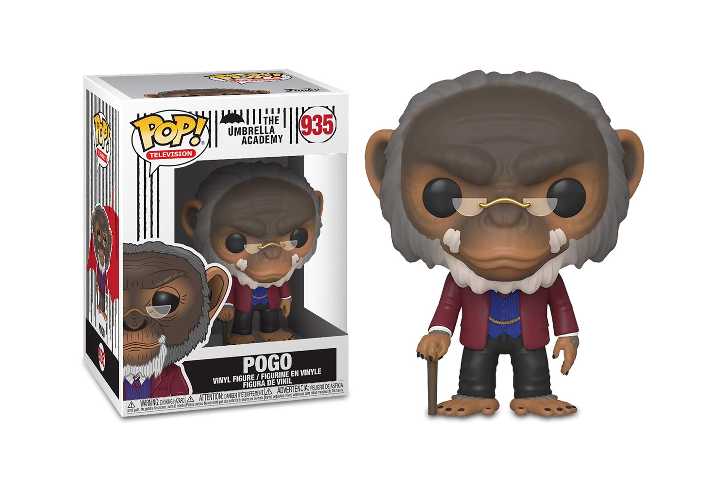 Funko POP! TV: Umbrella Academy - Pogo - Collectable Vinyl Figure - Gift Idea - Official Merchandise - Toys for Kids & Adults - TV Fans - Model Figure for Collectors and Display