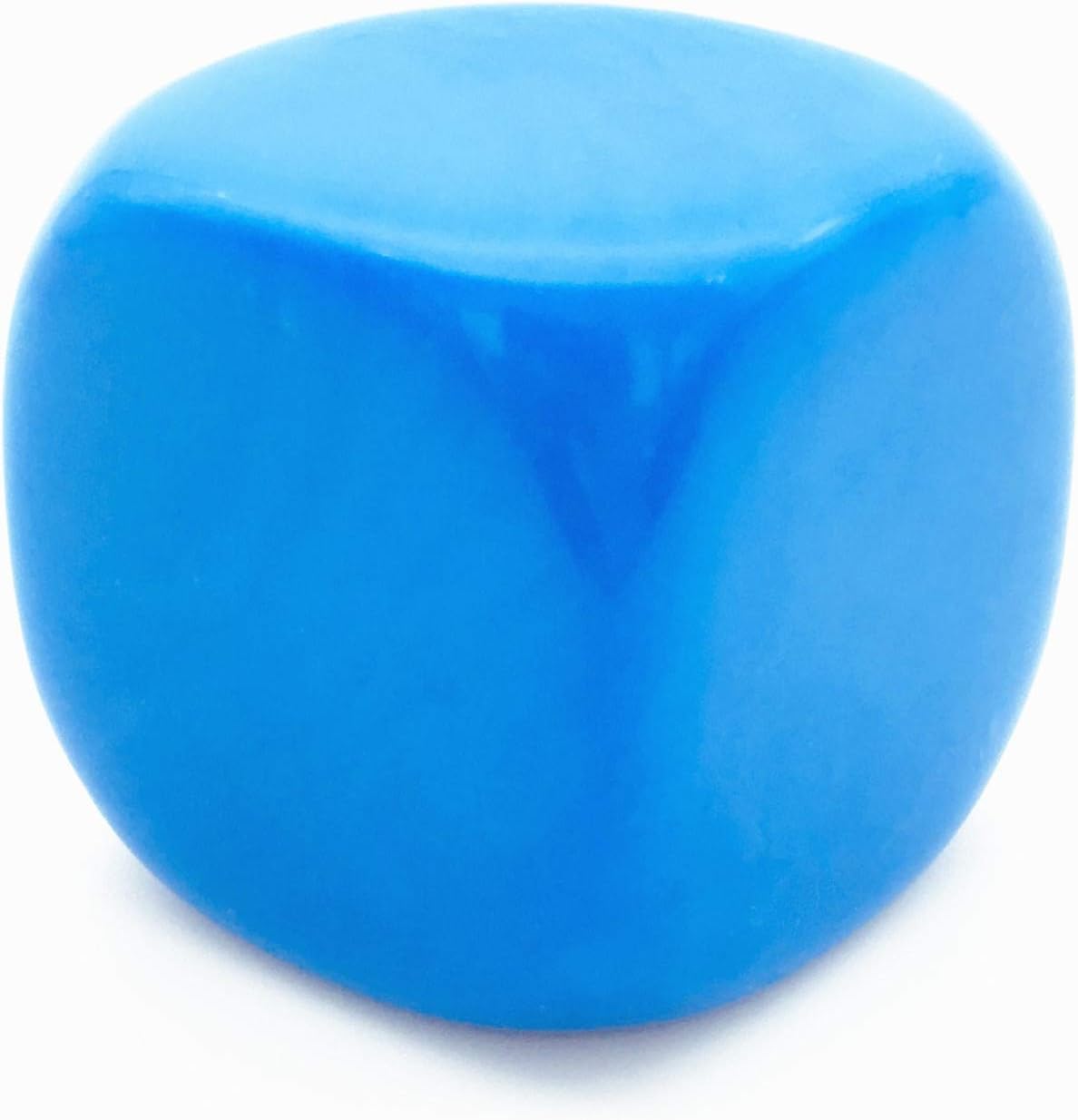 QUTHZZHY 45 Stuks Blanco Dobbelstenen – 16 Mm, 9 Kleuren – Voor Bordspellen, Knutselen & Onderwijs