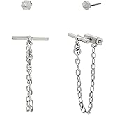 AllSaints Women's Toggle Bar Earring Jacket Set