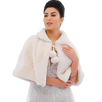 Rabbit fur wrap Clearance