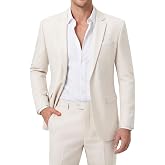 MAGE MALE Mens 2 Piece Suit Sets for Business,Slim Fit Jacket &amp; Pants | One-button suit with trousers for wedding,dinner,party &amp; even tuxedo events.Side vents &amp; adjustable waist keep you comfy