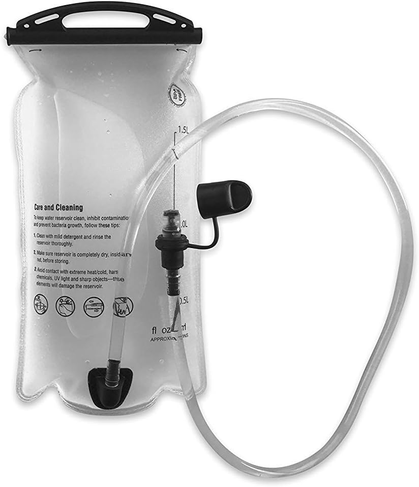 gymadvisor TACTICAL 1.5L collapsable water hydration system hiking camping
