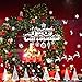 Quanhaigou Merry Christmas Wall Decals - Santa Clause/Trees/The Reindeer/Sleigh/Gifts/Balls Removable Window Stickers for Shop Room Doors