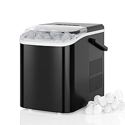 DUMOS Fast & Quiet Ice Maker for Countertop – 9