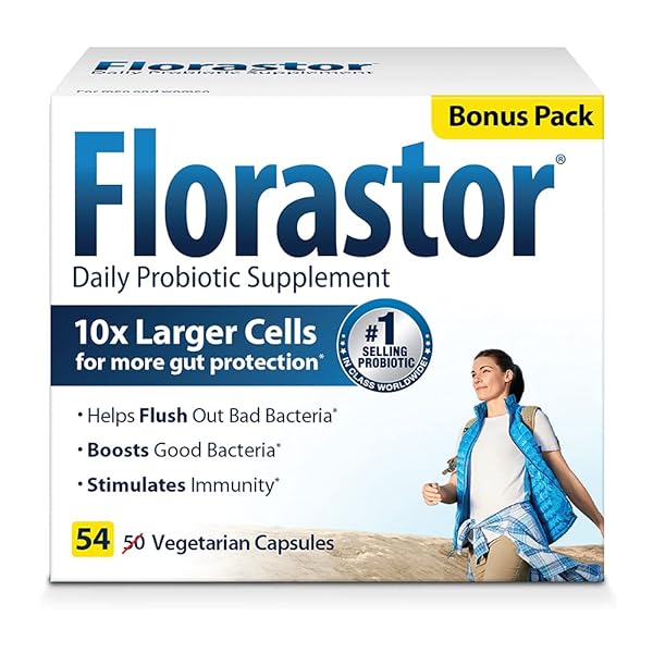 FLORASTOR DAILY PROBIOTIC SUPPLEMENT FOR WOMEN AND MEN,...