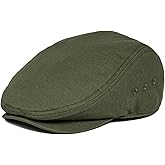JANGOUL Men Ivy Cap Cotton Twill Newsboy Flat Hat