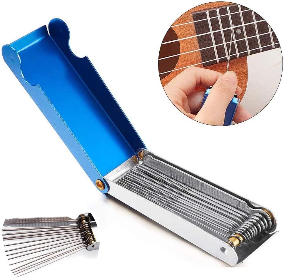 Guitar Nut File Set, Guitar Nut Bridge File, Guitar Bridge Saddle File