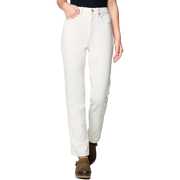 BLANKNYC Women's High Rise Straight Leg Jeans With Side Slit - Trendy Denim Pants - View #3