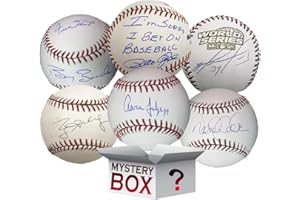HOFSM.COM HALL OF FAME SPORTS MEMORABILIA Autographed/Signed Rawlings Official MLB Baseball Mystery Box with PSA JSA or Beckett COA