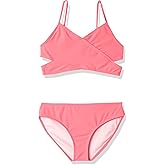 Kanu Surf Girls Coral Reef Beach Sport Wrap Around Bikini 2-Piece Swimsuit