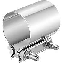 Punta De Escape De Acero Inoxidable Borde Inclinado Doble