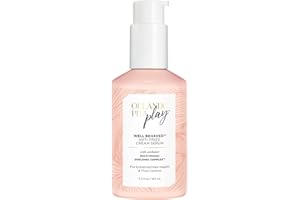 ORLANDO PITA PLAY Well Behaved Anti-Frizz Cream Serum, Provides Enhanced Hair Health & Frizz Control by Smoothing the Cuticle & Treating Split Ends, 5.2 Fl Oz