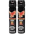 Phoenix P360S XL Pepper Gel Made in the USA Maximum Carry Convenience, Maximum strength Police & Military Grade Pepper Spray, Sprays at Any Angle 20 feet, Flip-top Safety and Belt Clip Included 2 Pack