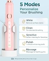 Coulax Pro Sonic Electric Toothbrush 8 Heads 5 Modes 120 Days Use 3-Hour Charge view 4