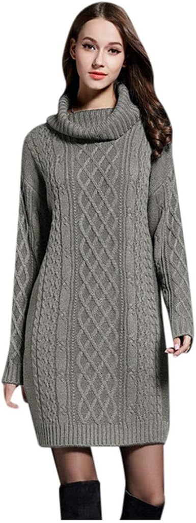 sweater dress plus size amazon