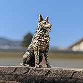 German Shepherd Dog Figurine Handmade Sculpture