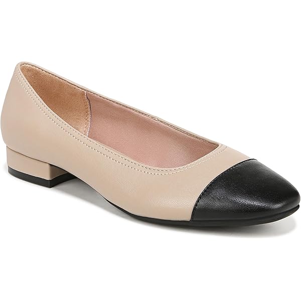 Amazon.com | LifeStride Womens Cameo Slip On Ballet Flats Black 5