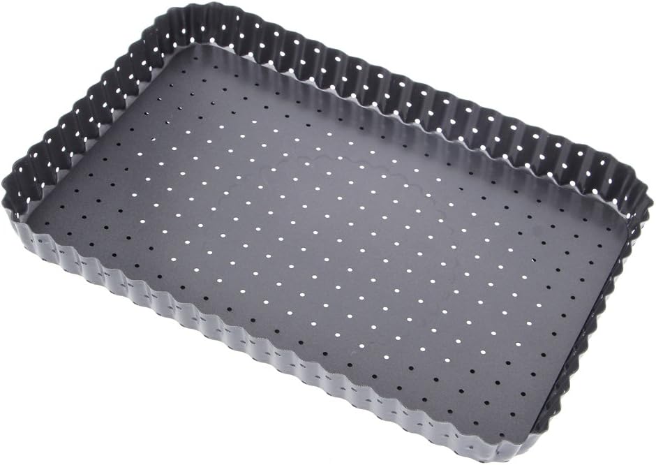 Cicitop NonStick Round/Square Pizza Pan with Holes, 9Inch, Foodgrade