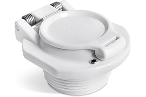 TYCOONWON W400BWHP Free Rotating Vacuum Lock Safety Wall Accessory Replacement for Hayward Navigator Pool Cleaners（White）