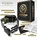 PETKING – Effective Anti Bark Dog Collar | Safe & Hummane No Barking Control Device to Stop Small Medium & Large Breeds | No Shock Spray or Aids | Best 2018 Anti-Barking Sound and Vibration Technologythumb 2