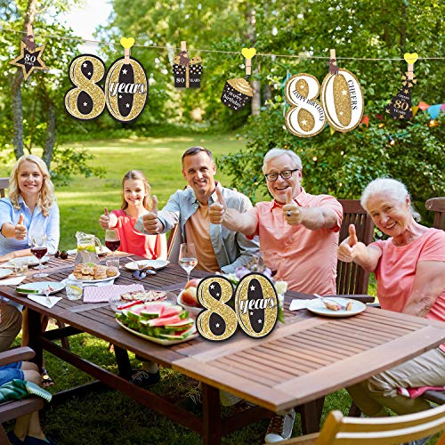 5 Birthday+Decoration+Toppers+Centerpiece+Supplies