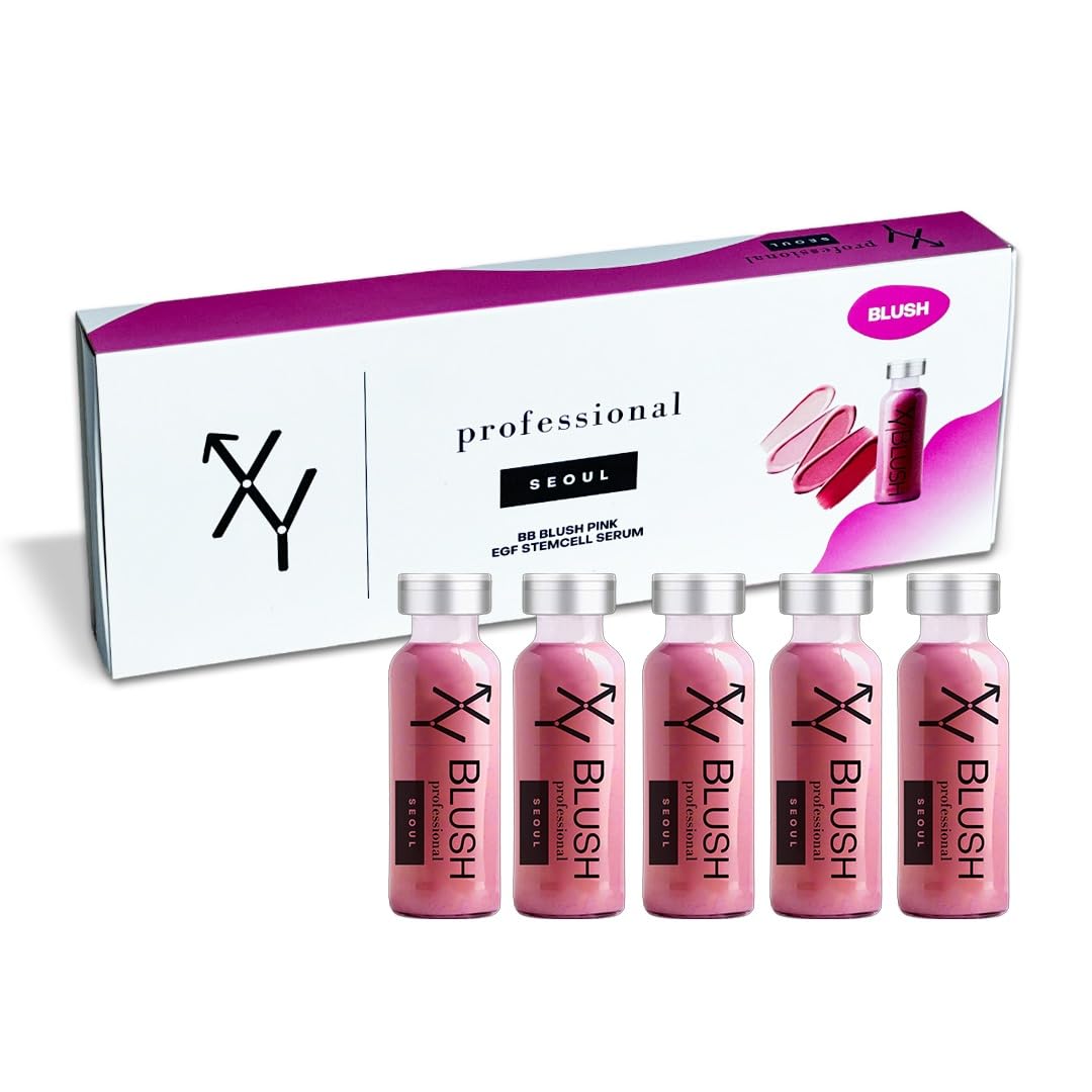 Photo 1 of XY PROFESSIONAL Glow BLUSH Foundation Ampoule blush bb cheek color Starter Kit- BB Blush Treatment KOREA Microneedling Academy supplies PINK color