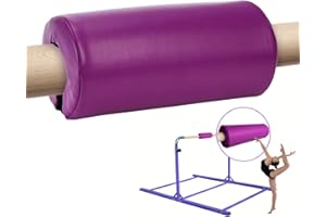 Covzoe Gymnastics Bar Pad, Protective Foam Mat Sleeve for Uneven Bars, Parallel Bars, Horizontal Bar, Ballet Bar, Gymnast Gift, Purple