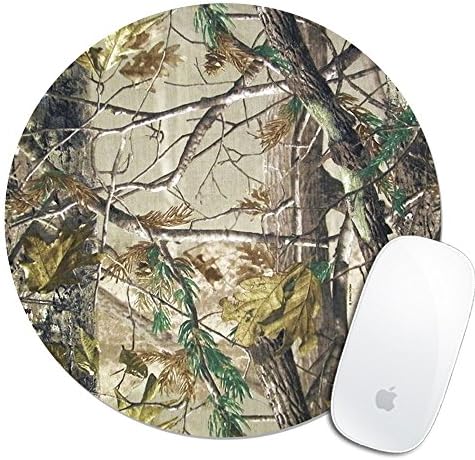 Royal Up Print Tree Custom Mouse Pad Office Desktop or Gaming Mouse Mat Keyboard Pad Waterproof Material Non-slip Personalized Round Mouse pad