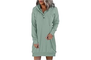 COTECRAM Christmas Dresses for Women 2023 Elegant Long Sleeve Casual Sweatshirt Dress Fashion Graphic Printed Tunic Dress