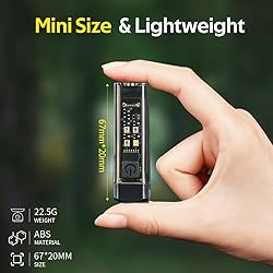 Brightison S03 Keychain Flashlight USB C