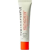 Youth To The People Youthscreen Sunscreen with SPF 60, Daily Hydration + Pollution Defense, Invisible Broad Spectrum Sunscreen, No White Cast, Dewy Finish, Non-comedogenic -1.3 fl oz