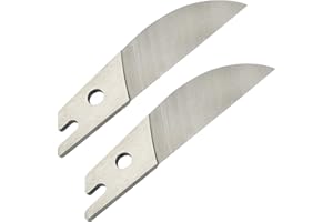 MERHOFF & LARKIN Multi Angle Miter Cutter | Extra Blade 2 Pack | Universal Fit | Shear Hand Tool | Cuts From 45 To 135 Degrees | Stainless Steel Sharp Blades (Extra Blades)