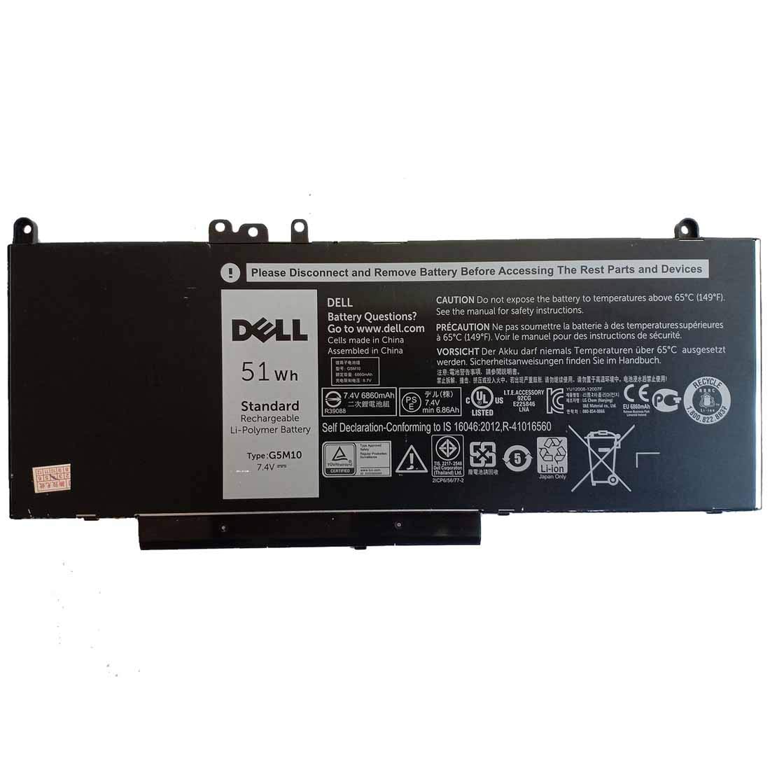 Dell Latitude E5250 E5450 E5550 51 Whr 7 4v 4 Cell Original Laptop Battery F5ww5 R9xm9 8v5gx G5m10 Vmkxm Buy Dell Latitude E5250 E5450 E5550 51 Whr 7 4v 4 Cell Original Laptop